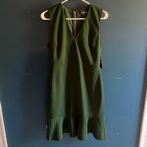 Lulu's Green Sleeveless Dress